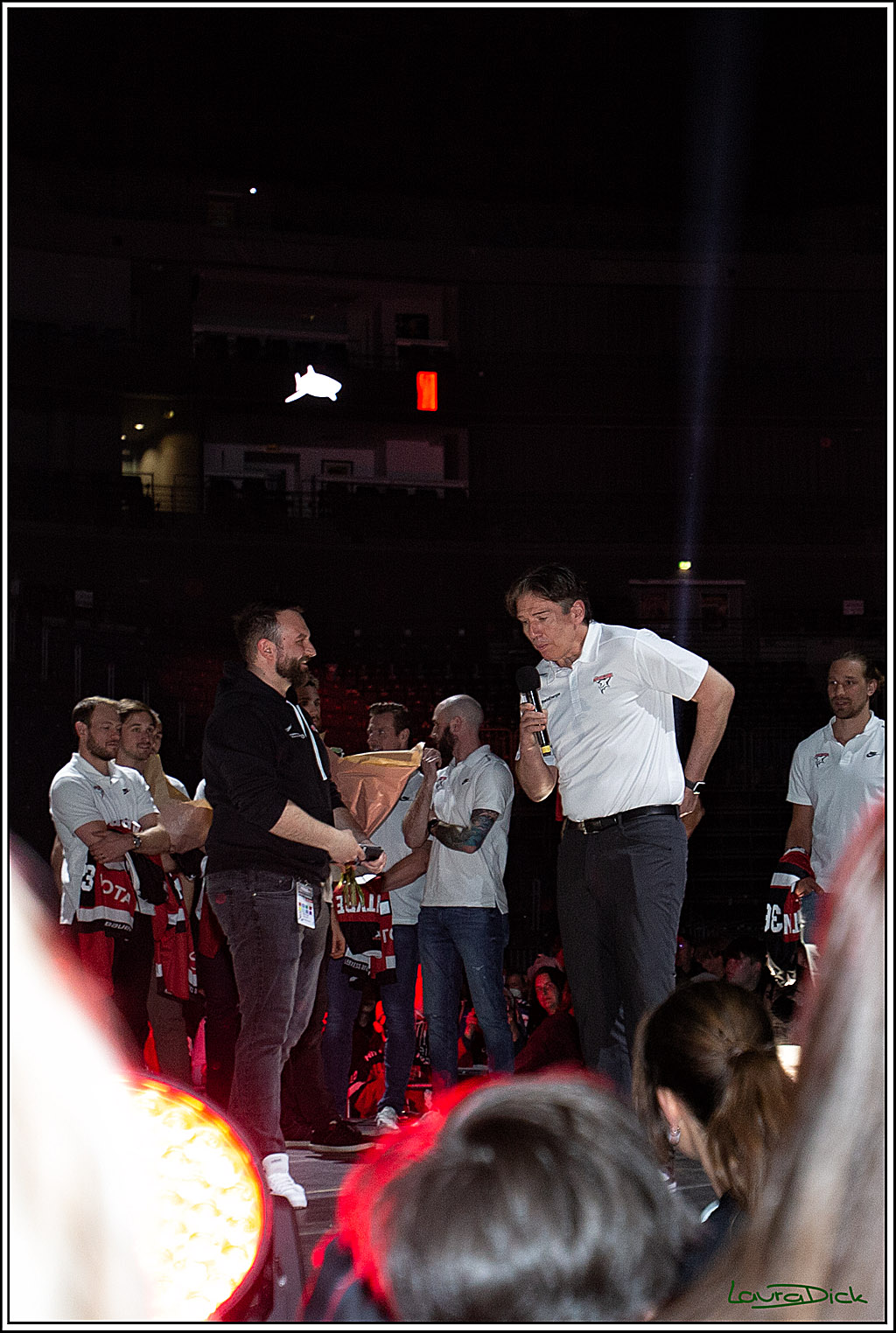 PENNY DEL;  Koelner Haie Saisonabschlussfeier; Koeln, 22.04.2022